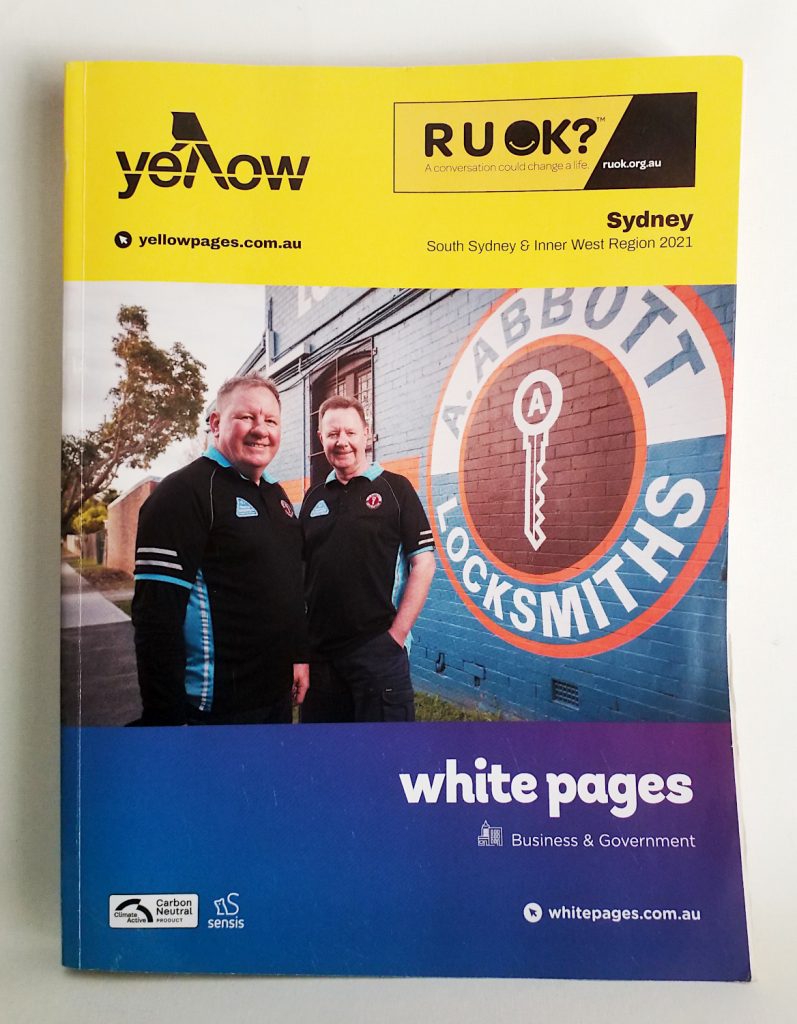 Yellow Pages cover