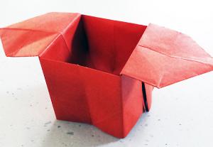 The origami sanbo