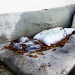 A dead futon